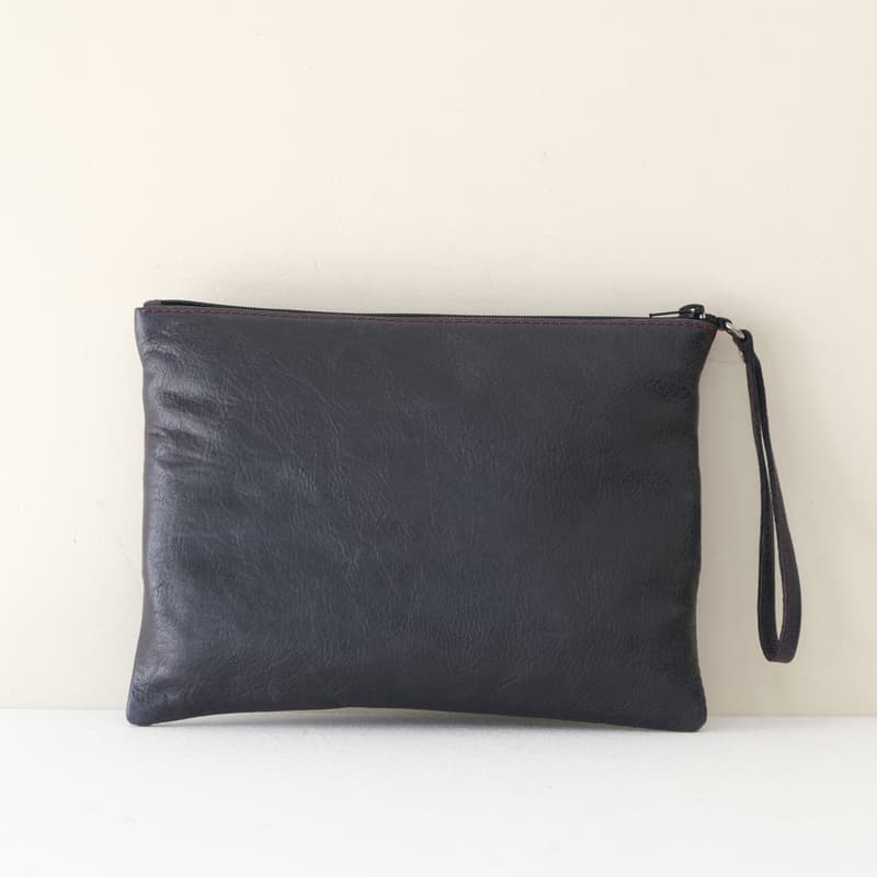 Nui Navy Blue X-Burgundy Lover Clutch Bag (7)